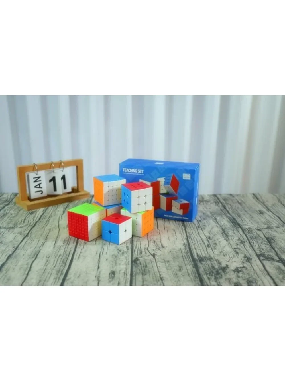 Magic Speed Cube Set 2x2 to 7x7 - Stickerless Puzzle Gift Box for Kids & Adults